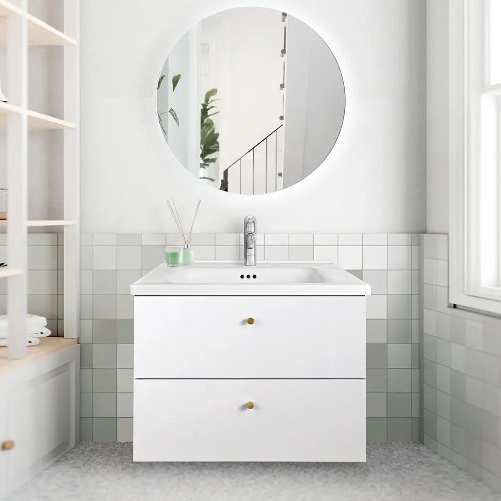 Olivia 600mm Wall Hung Single Bathroom Vanity