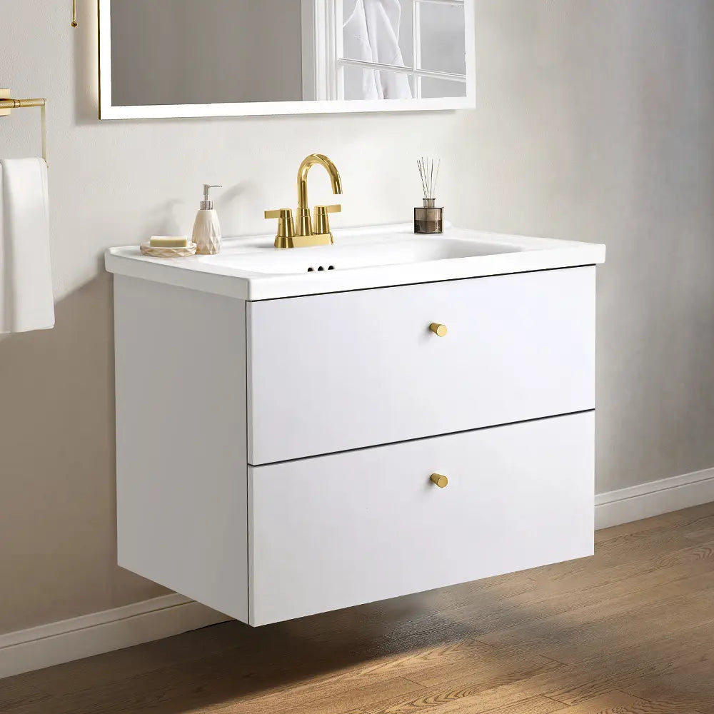 Olivia 600mm Wall Hung Single Bathroom Vanity