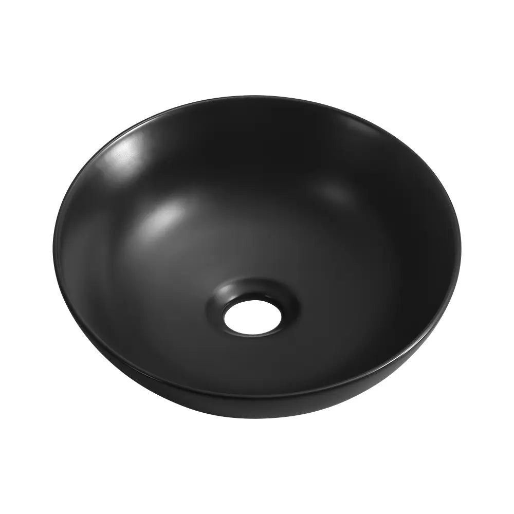 Milan 400mm Matte Round Ceramic Above Counter Basin