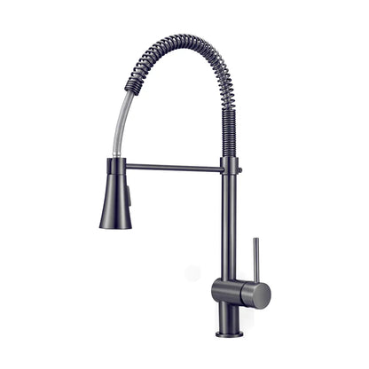 Vivi spring pull down sink mixer tap with flexible hose