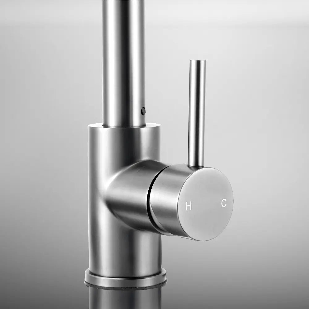 Lyla Gooseneck Tap showing single-lever control