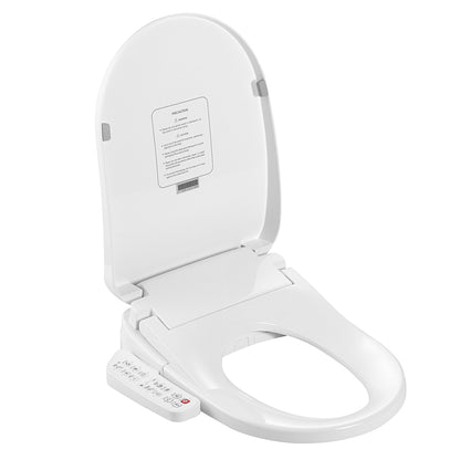 Smart toilet bidet seat with side control panel