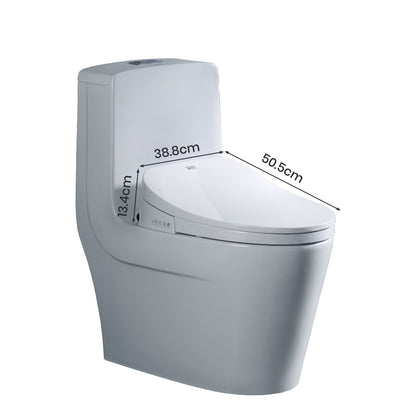 Smart Toilet Bidet Seat V Shape with Remote Control