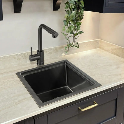 Stainless steel Sima-Plus Kitchen Sink in chrome