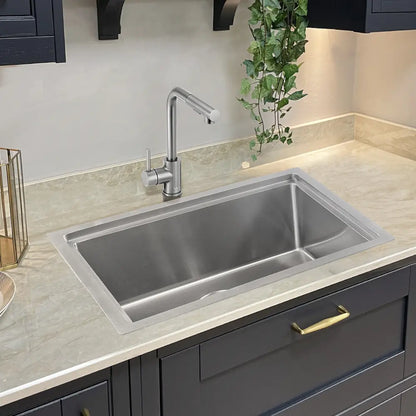 Sima-Plus kitchen sink in silver