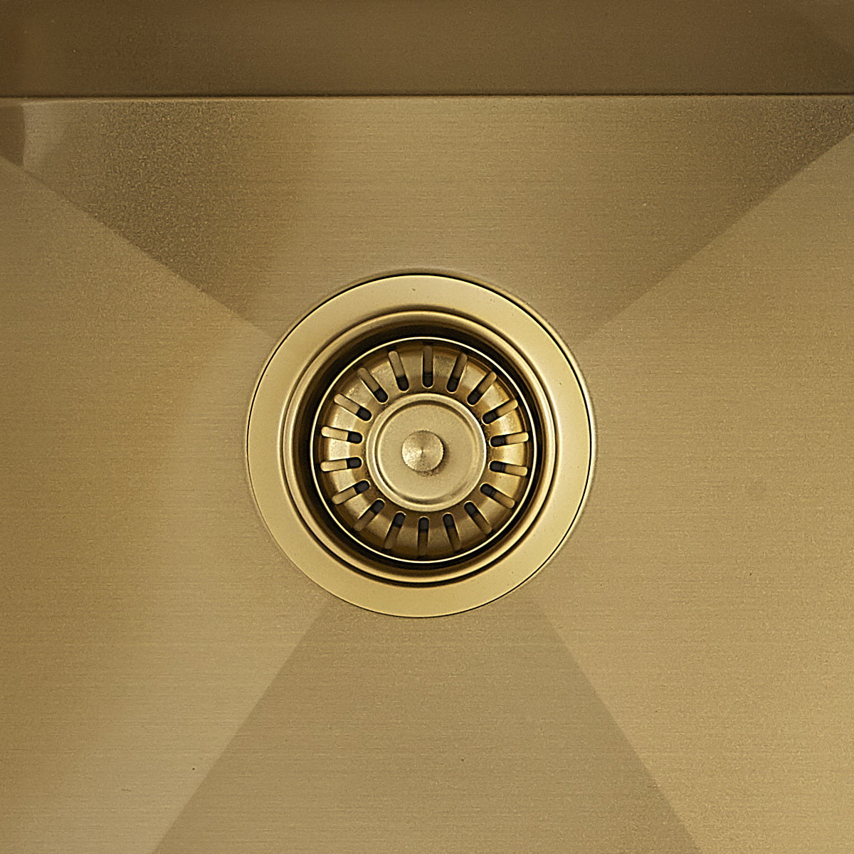 Sima-X 750x450mm sink strainer in gold